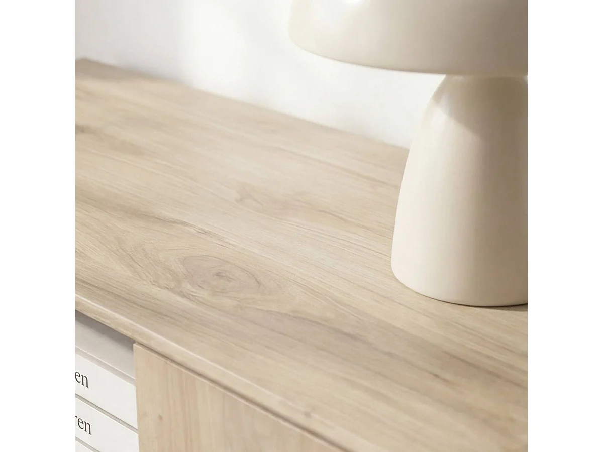 Buffet en bois de manguier clair Yoni