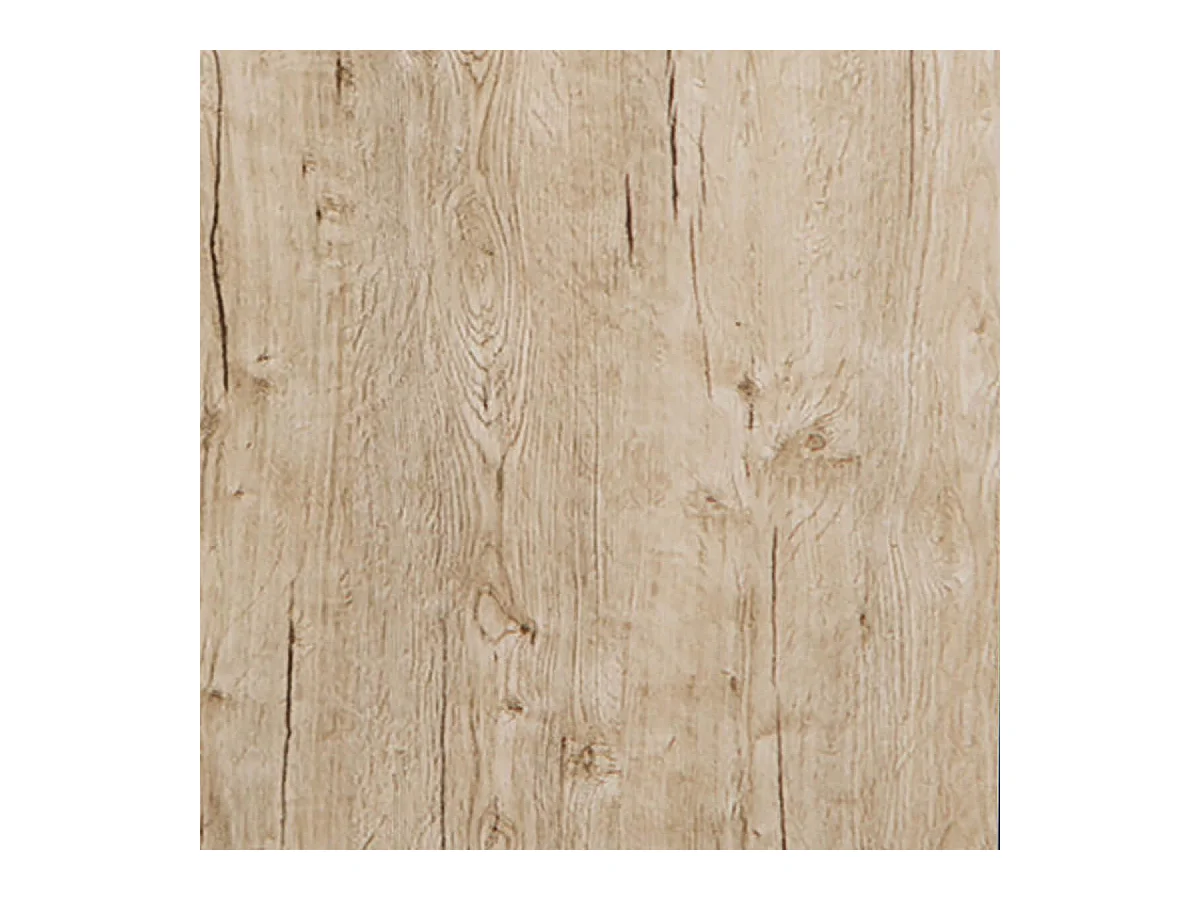CHRIS OAK - Buffet 4 Portes Laqué Blanc Brillant et Aspect Bois avec Led