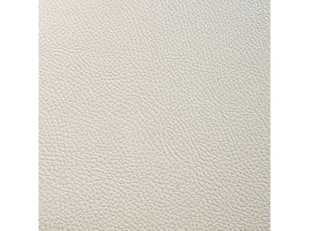 NAPLES - Lot de 2 Chaises Teinté Chêne  et Assises en PVC Ivoire