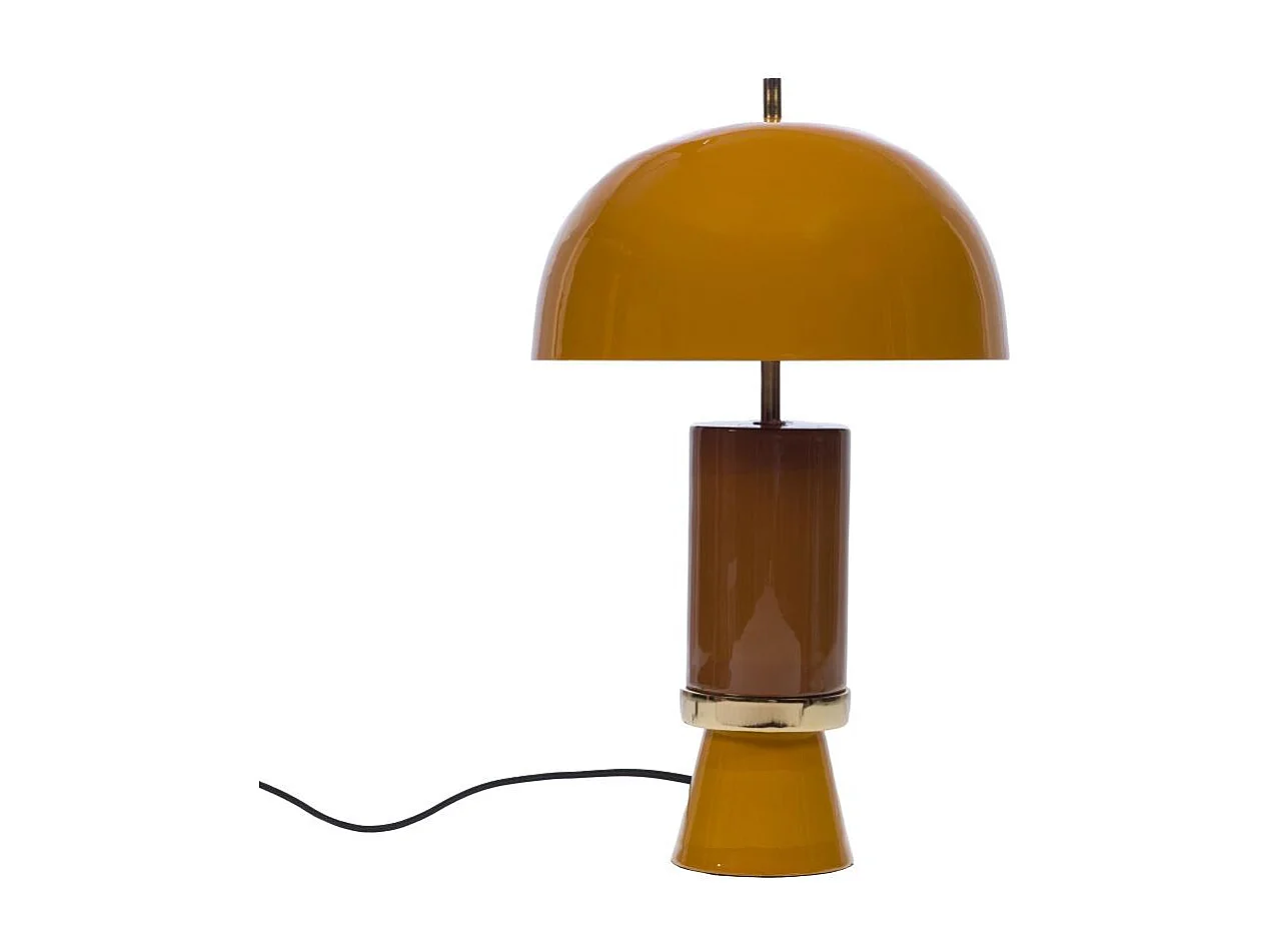 Lampe vintage jaune E27-15W