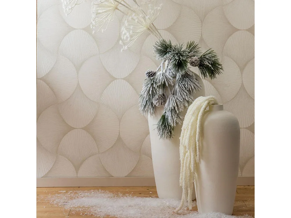 Vase Baki Blanc 60 cm