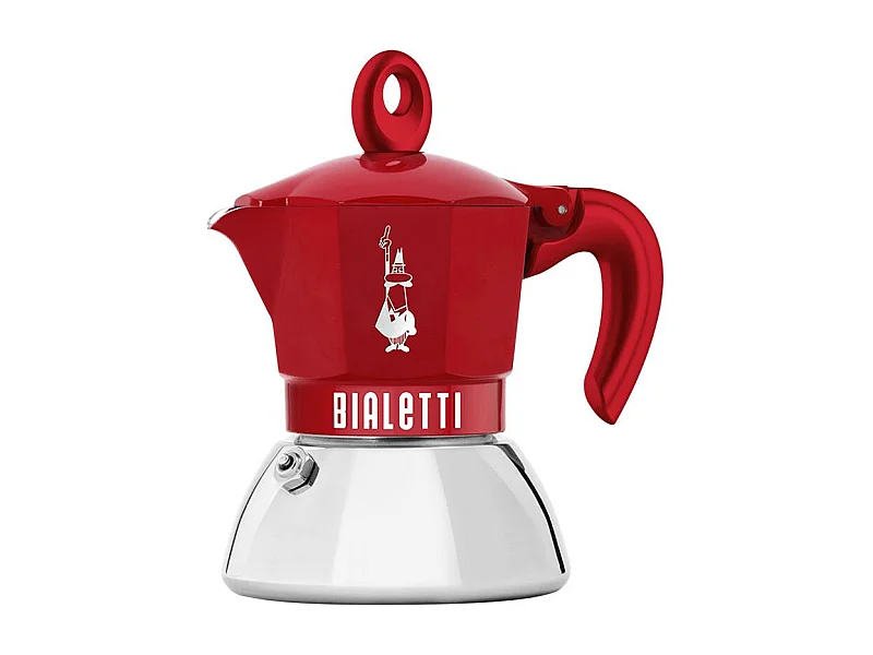 Cafetière Moka Exclusive rouge 2 tasses
