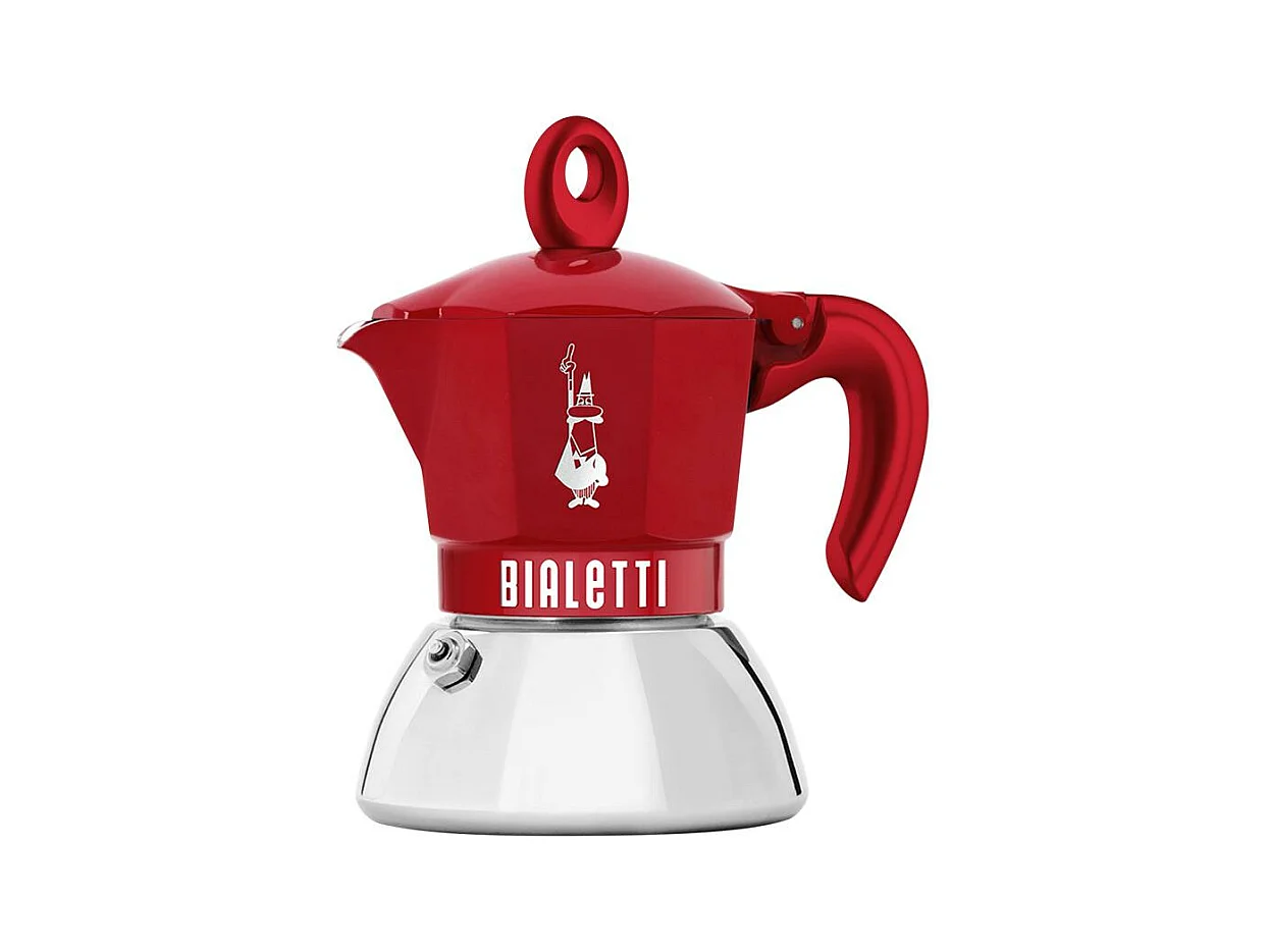 Cafetière Moka Exclusive rouge 2 tasses