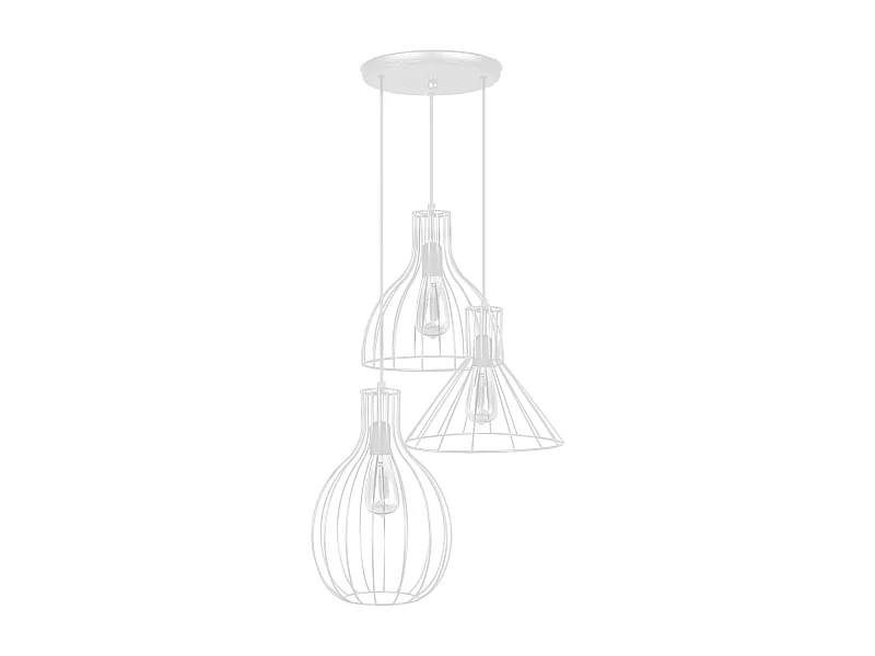 Lustre TOSEL ,métal,Doré ,H 90x D40xP40cm