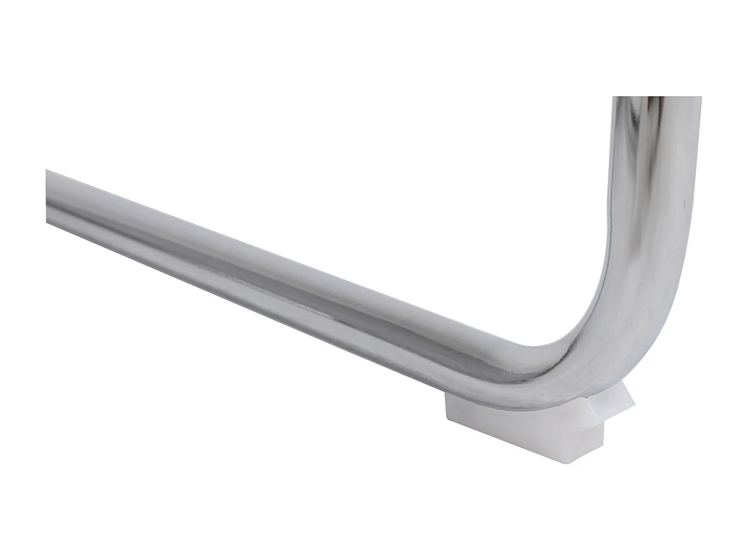 Juego de 2 sillas de comedor estilo mediados de siglo - Tapizadas en piel sintética y ratán - 50 x 61 x 86 cm, color marrón