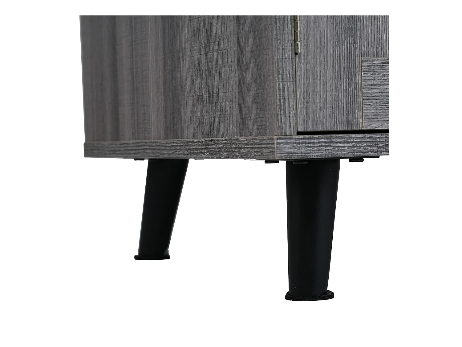 Carrinho de cozinha 129x46x91,5cm, carrinho de sala de jantar, bancada dobrável, armário de armazenamento, cinza