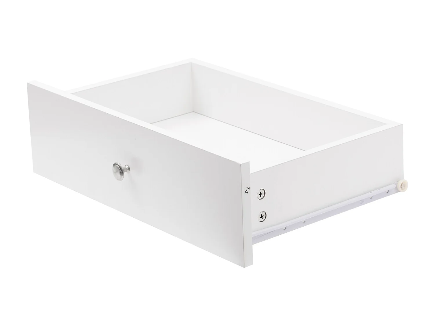 Modern dressoir met 4 deuren en 3 laden, buffet voor eetkamer en woonkamer, 160 x 37 x 75 cm - antiekwit + natuurlijk hout