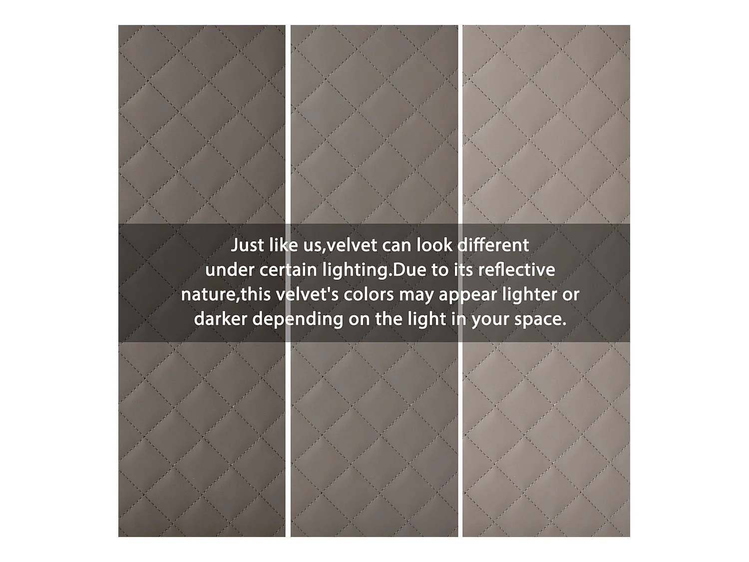 Lot de 6 chaises velours gris - Chaise 4 pieds avec piqûre de bouton structure en bois massif pour salle à manger - 91x50x49cm