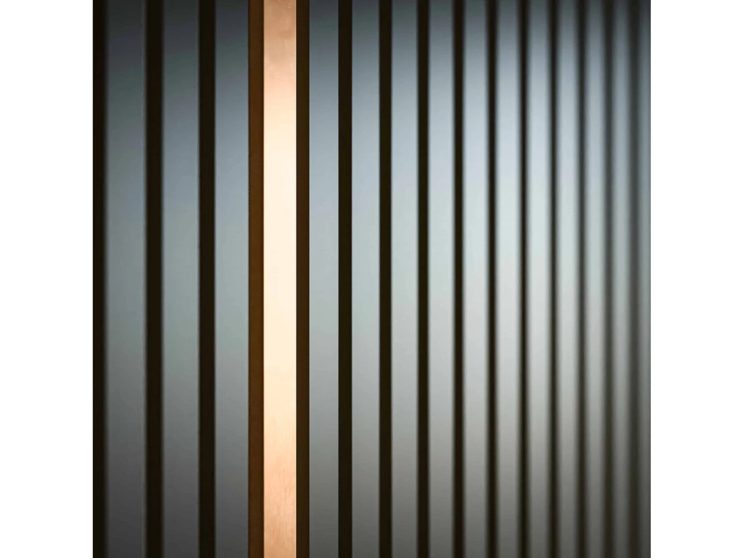 Profilé U Décoratif pour Panneau Tasseau Bois - Cuivré - 1 m