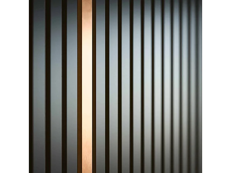 Profilé U Décoratif pour Panneau Tasseau Bois - Cuivré - 1 m