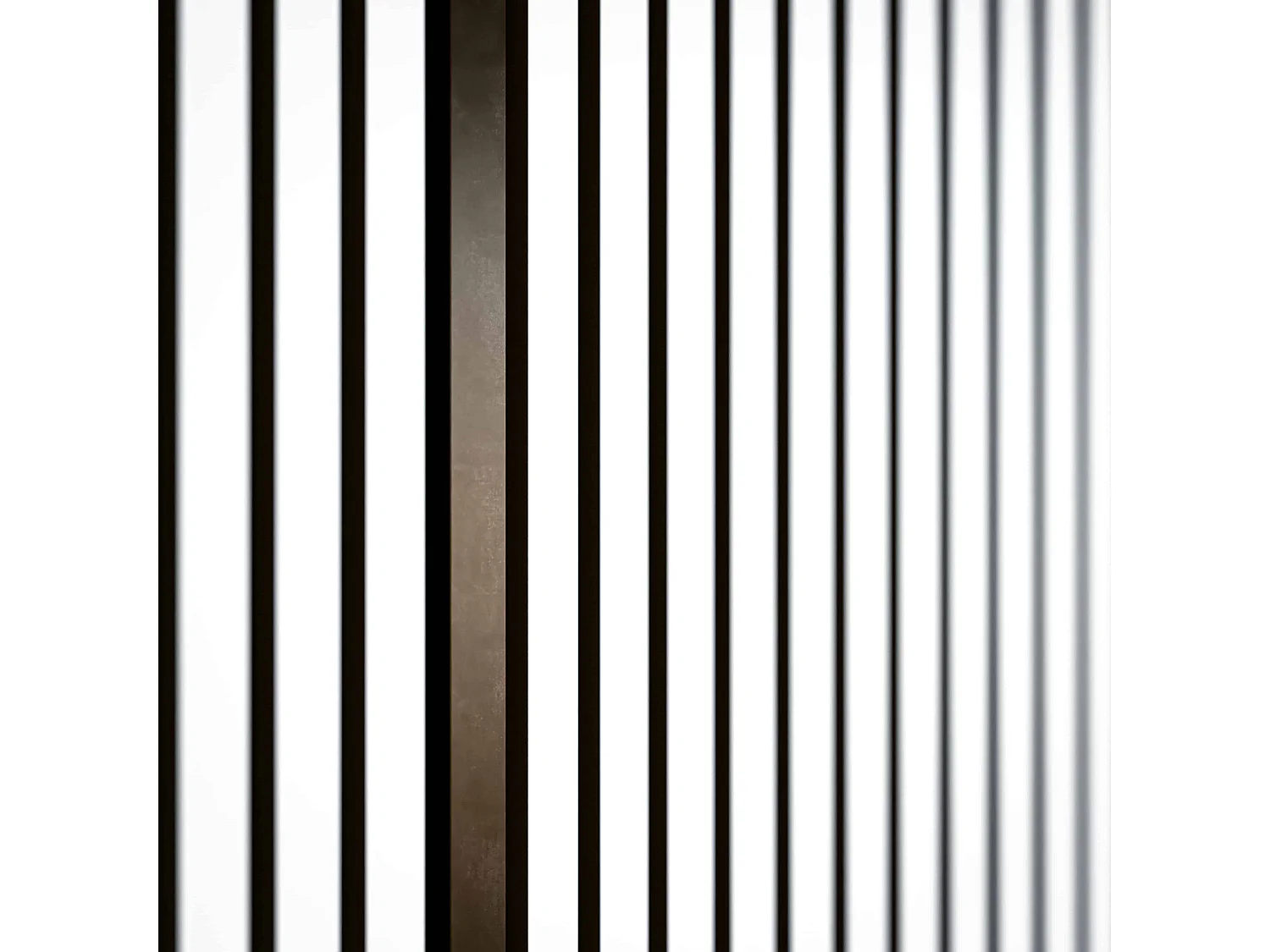 Profilé U Décoratif pour Panneau Tasseau Bois - Gris Foncé - 1 m