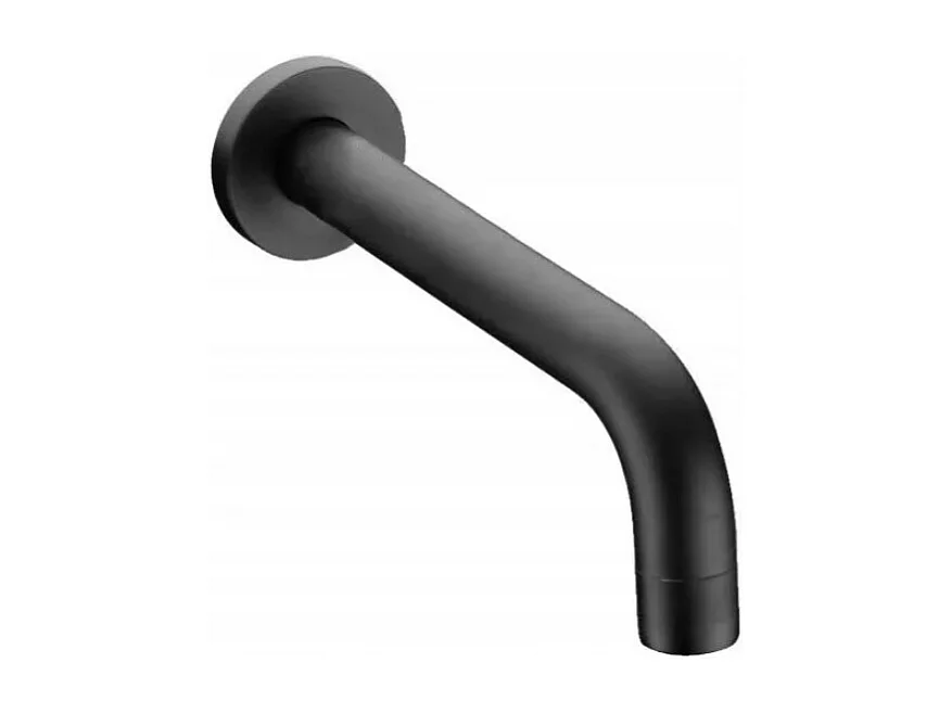 Conjunto De Ducha Y Bañera Eportado Oculto Rea Lungo Black