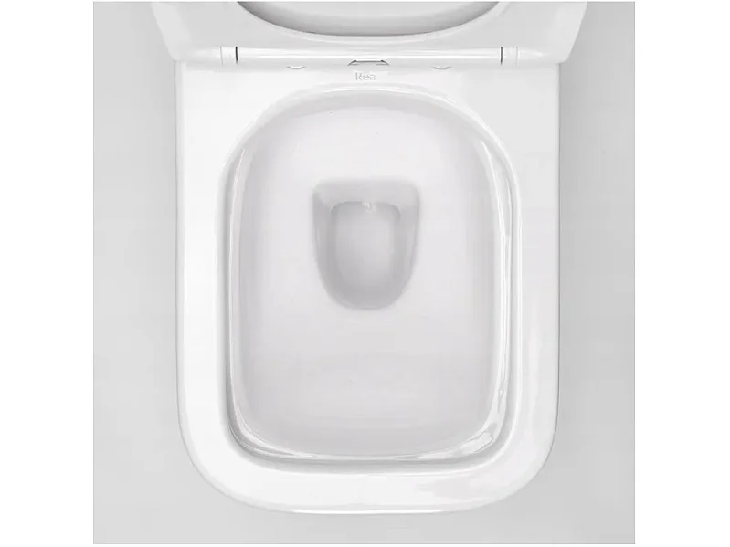 Design Hänge-WC mit innovativem randlosem System für optimale Hygiene