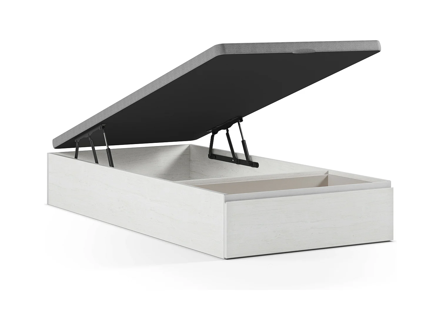 Canapé cama con cajón 90 x 200 cm - Blanco - HESTIA de YSMÉE