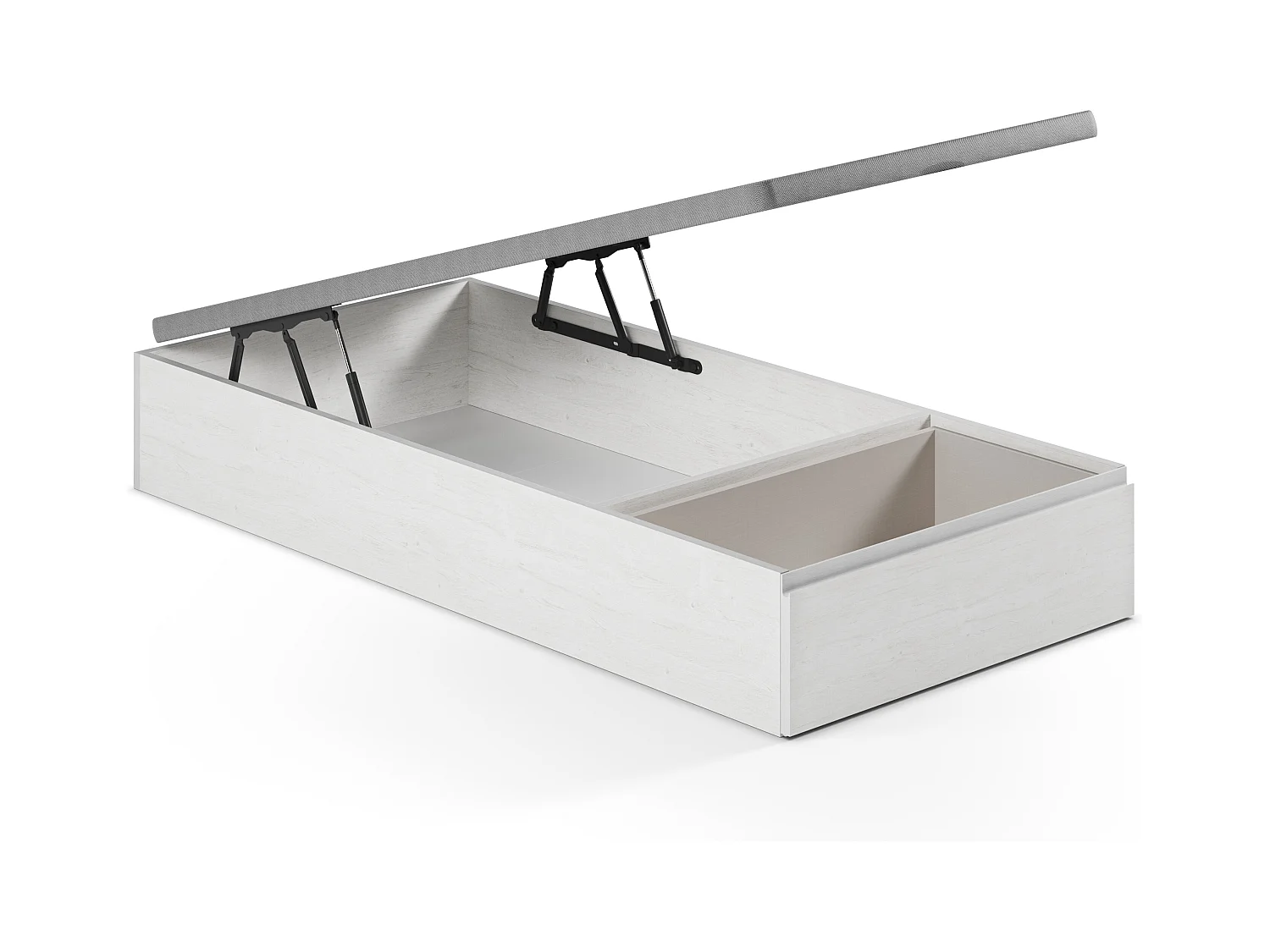 Canapé cama con cajón 90 x 200 cm - Blanco - HESTIA de YSMÉE
