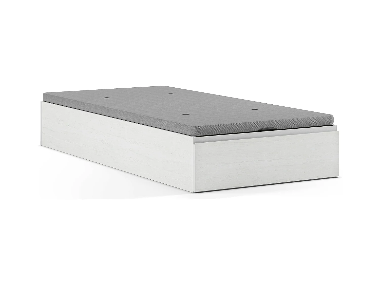 Canapé cama con cajón 90 x 200 cm - Blanco - HESTIA de YSMÉE