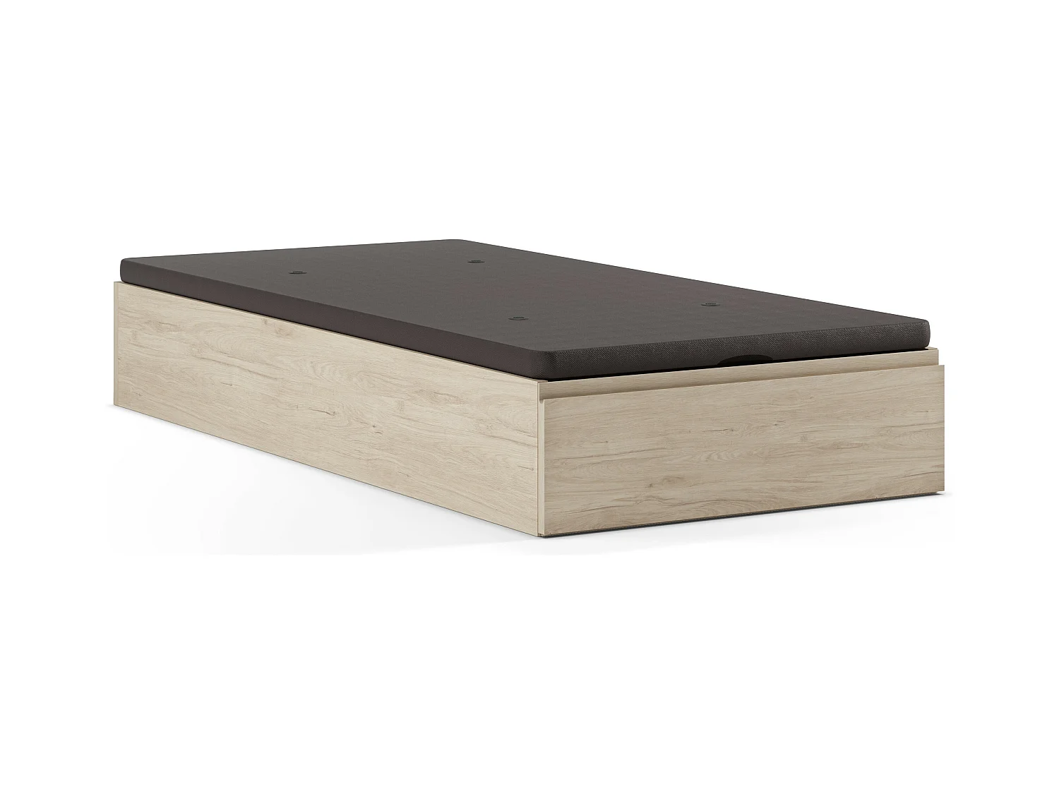Canapé cama con cajón 90 x 200 cm - Natural claro - HESTIA de YSMÉE