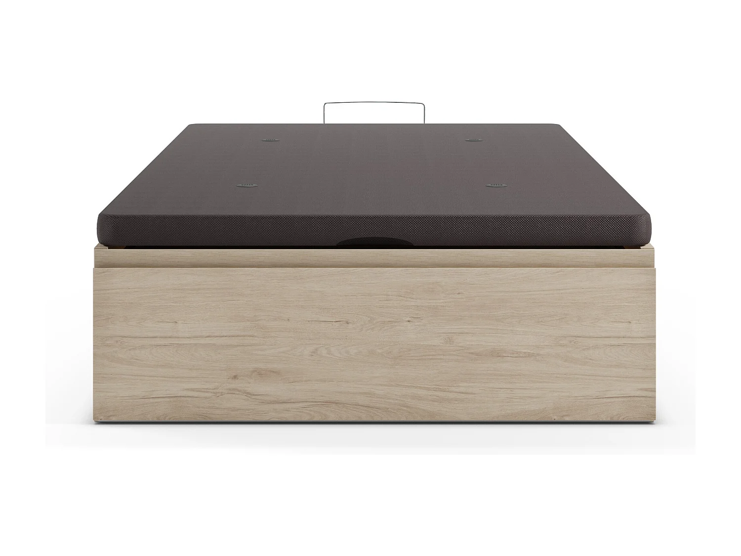 Sommier coffre avec tiroir 90 x 200 cm - Naturel clair - HESTIA de YSMÉE