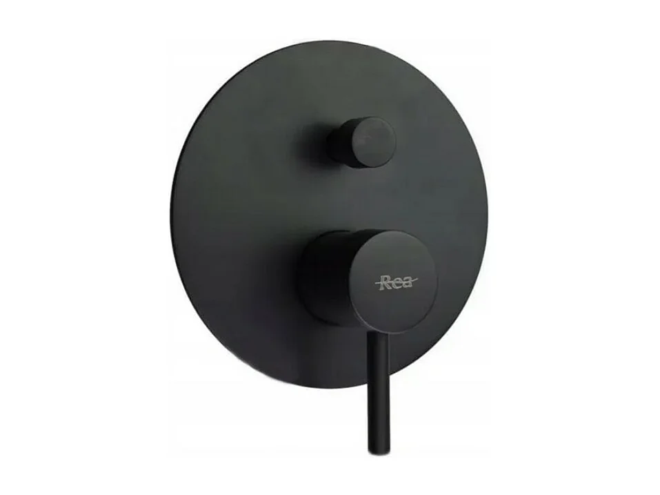 Grifo De Bañera Emportado Oculto Rea Lungo Black + Box