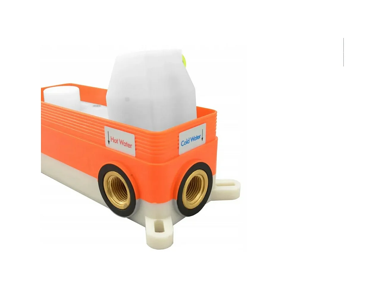 Grifo De Bañera Emportado Oculto Rea Lungo Black + Box