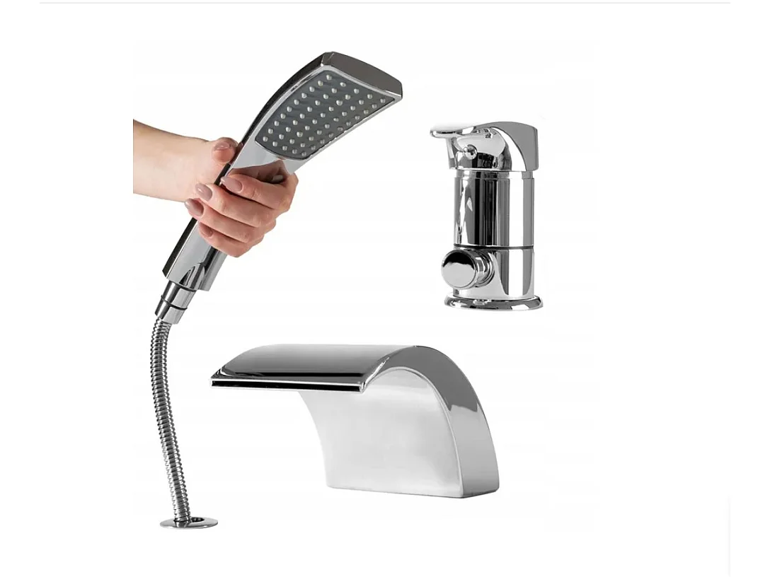 Rubinetto Da Vasca Rea Riven Chrome