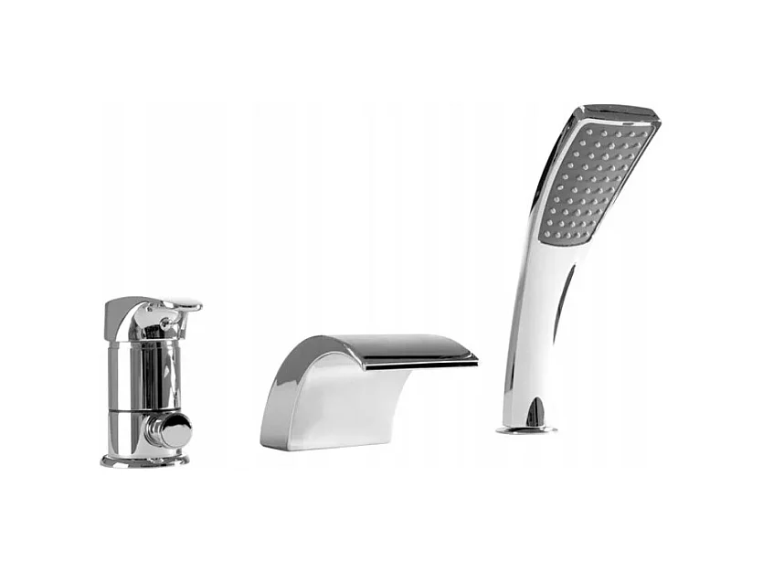 Robinet De Baignoire Rea Riven Chrome