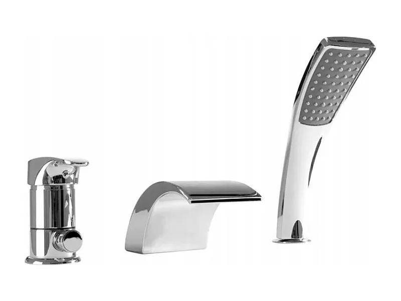 Robinet De Baignoire Rea Riven Chrome