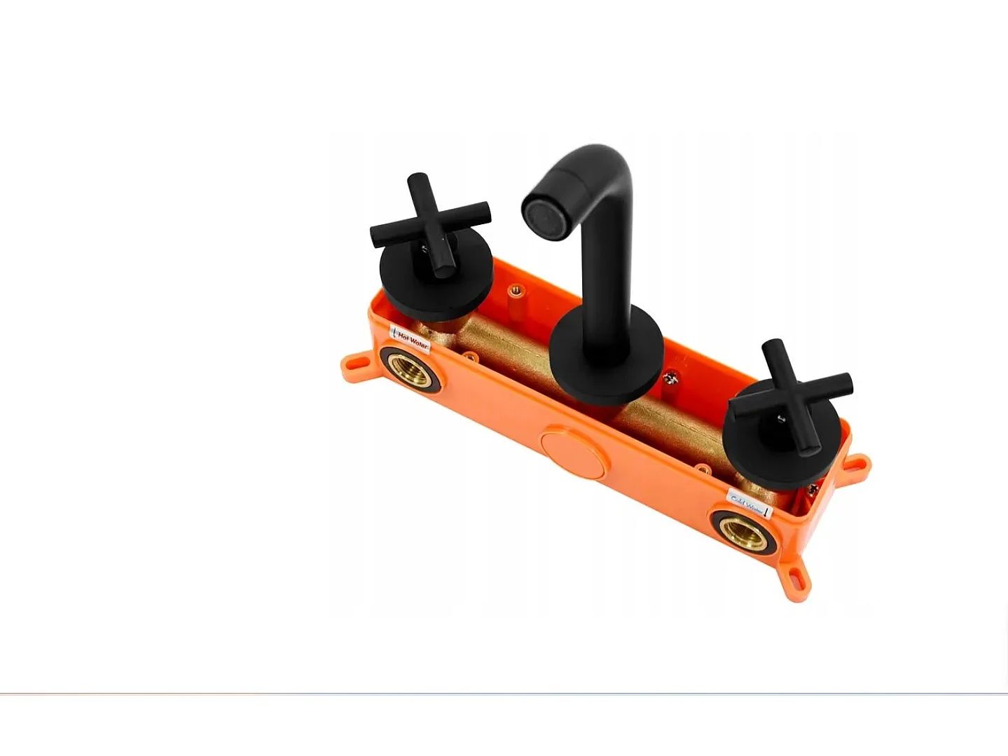 Robinet Mural Rea Exit Black + Box