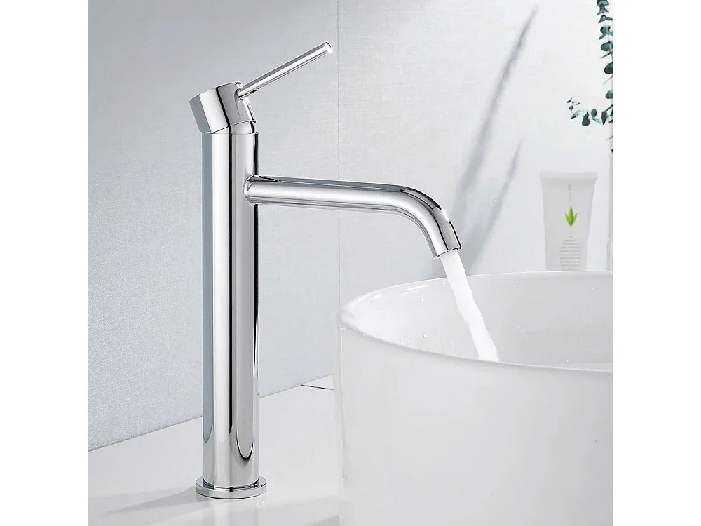 Robinet De Lavabo Rea Lungo High Chrome