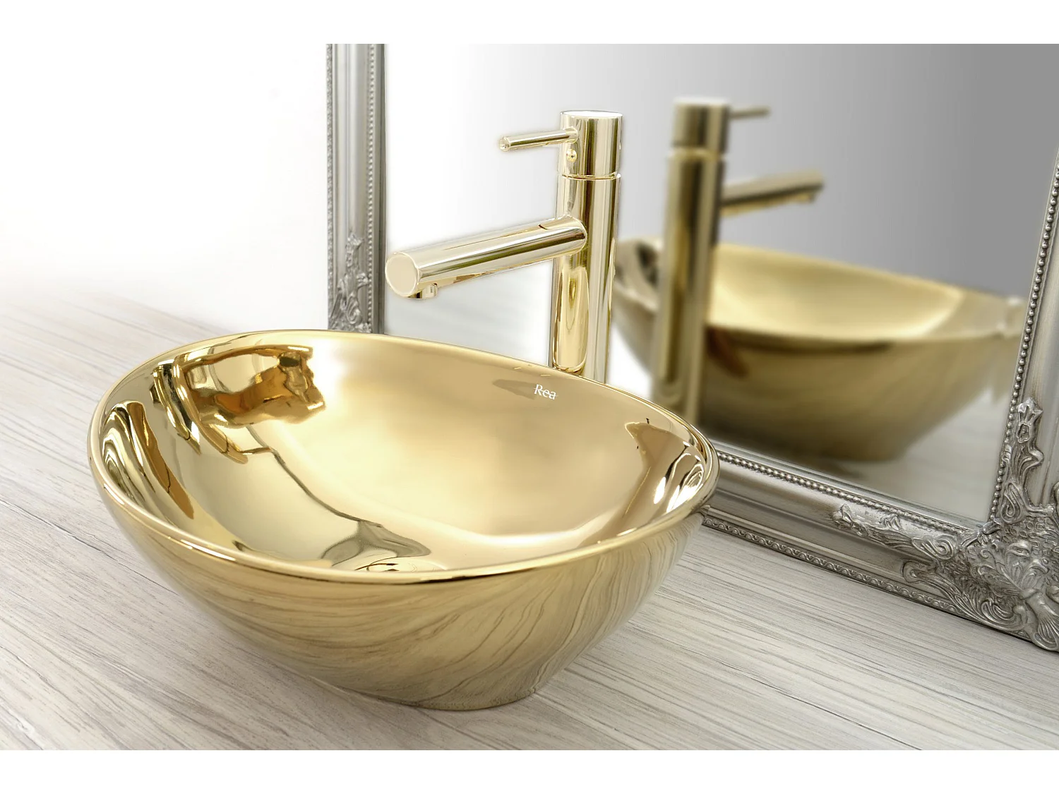 Grifo De Baño Rea Tess High Gold
