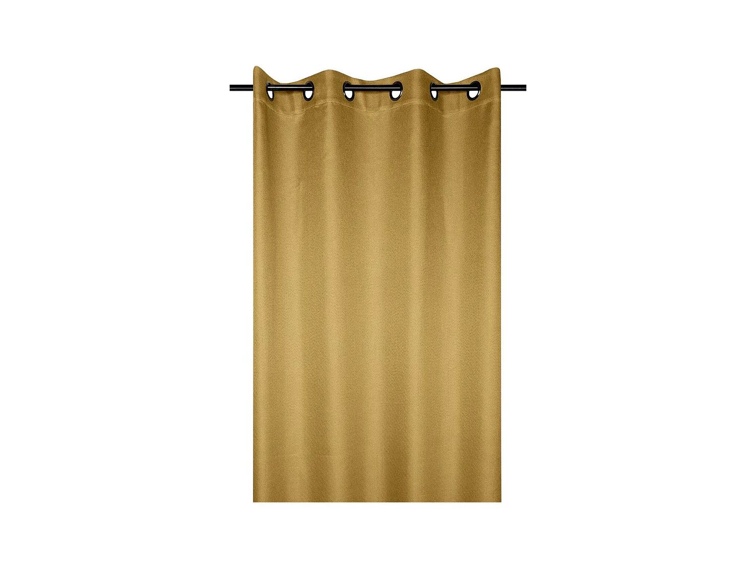 Magnifique Rideau Copenhagen Moutarde 140x260 cm pour un Intérieur Chic