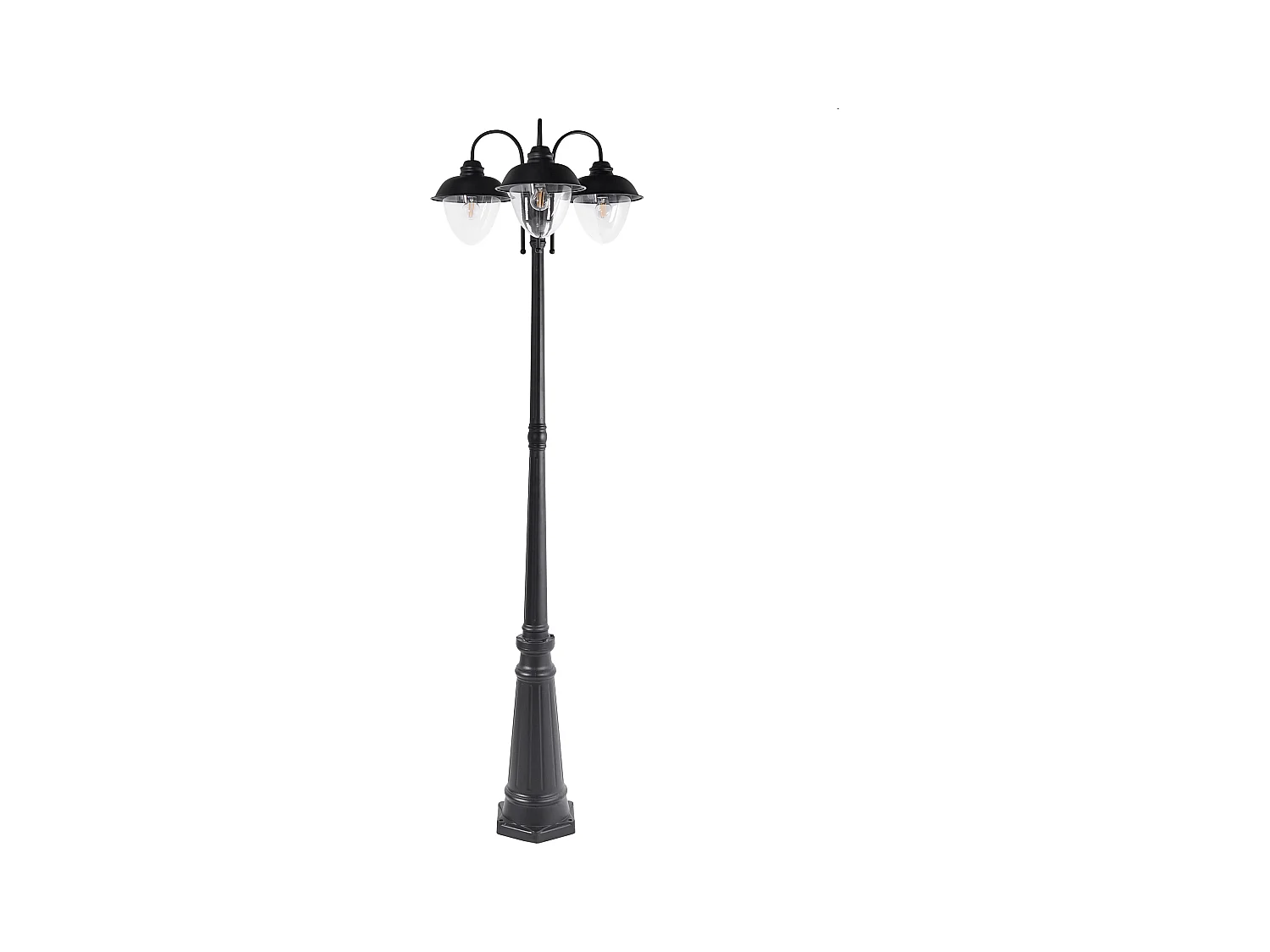 Lampadaire extérieur BANKA Noir