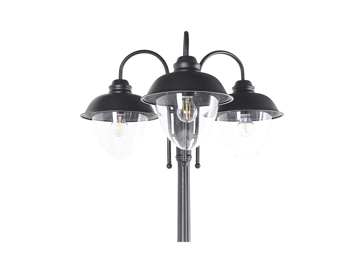 Lampadaire extérieur BANKA Noir