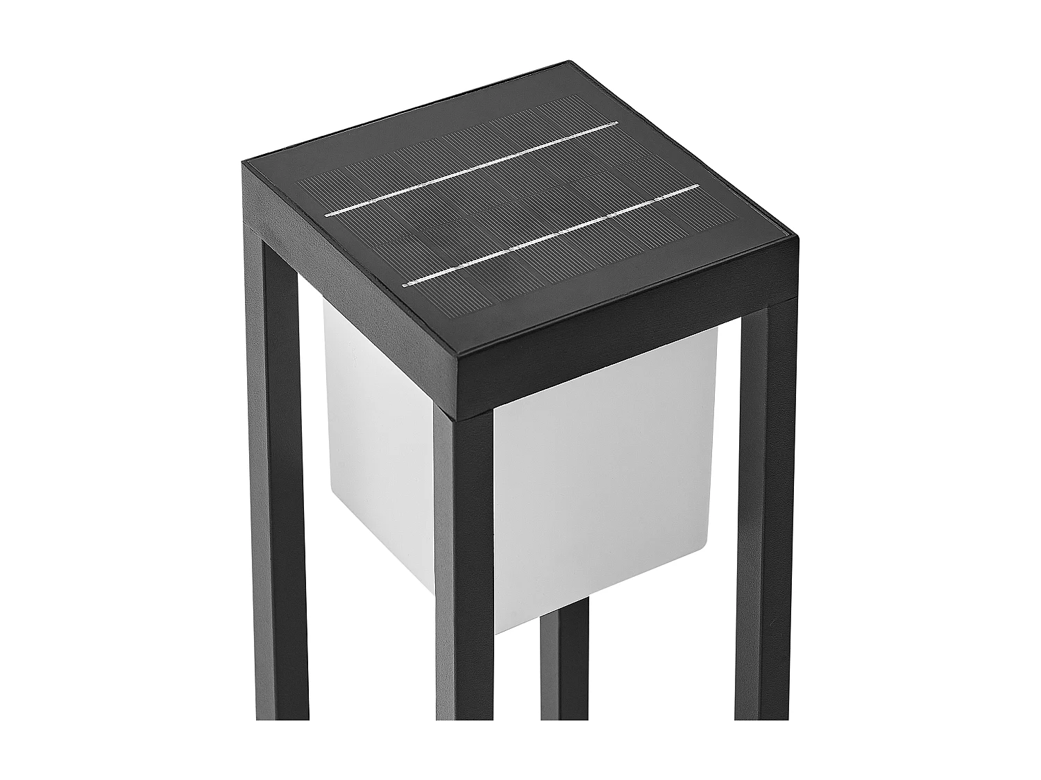 Borne solaire extérieure LED LOON Noir