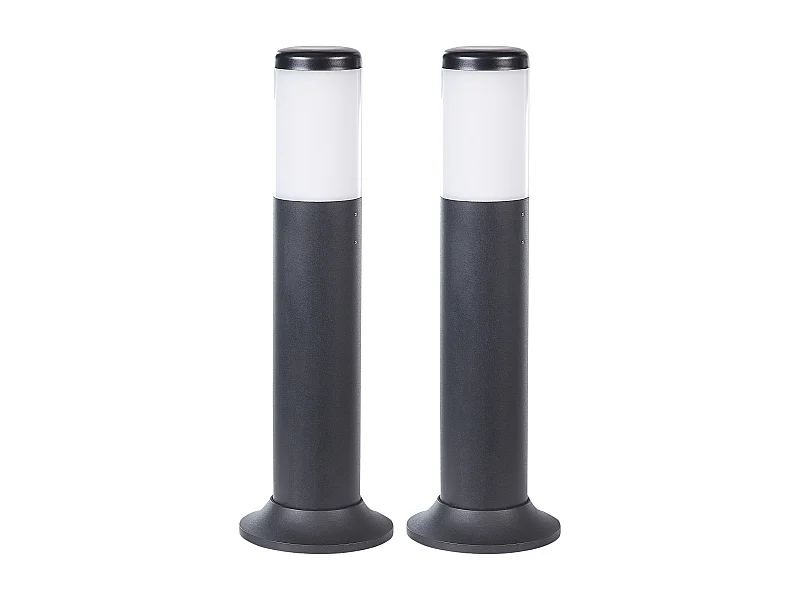 Lot de 2 lampes d'extérieur GARDNER Noir