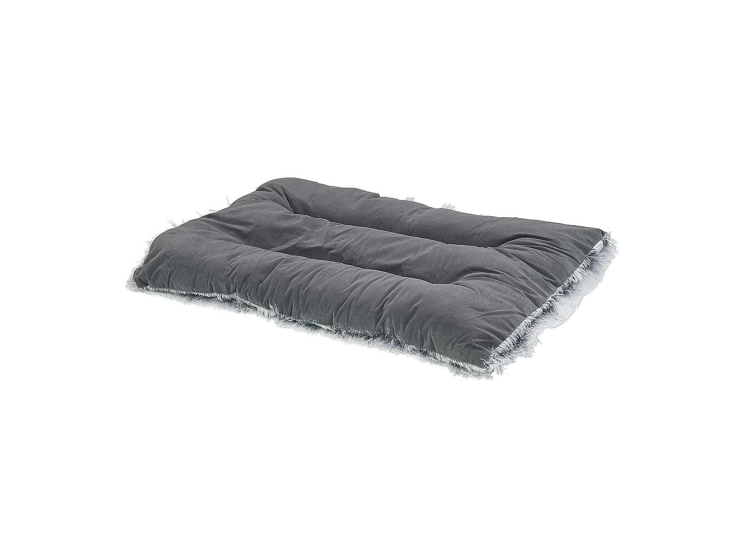 Lit pour animal ERGANI Velours Gris