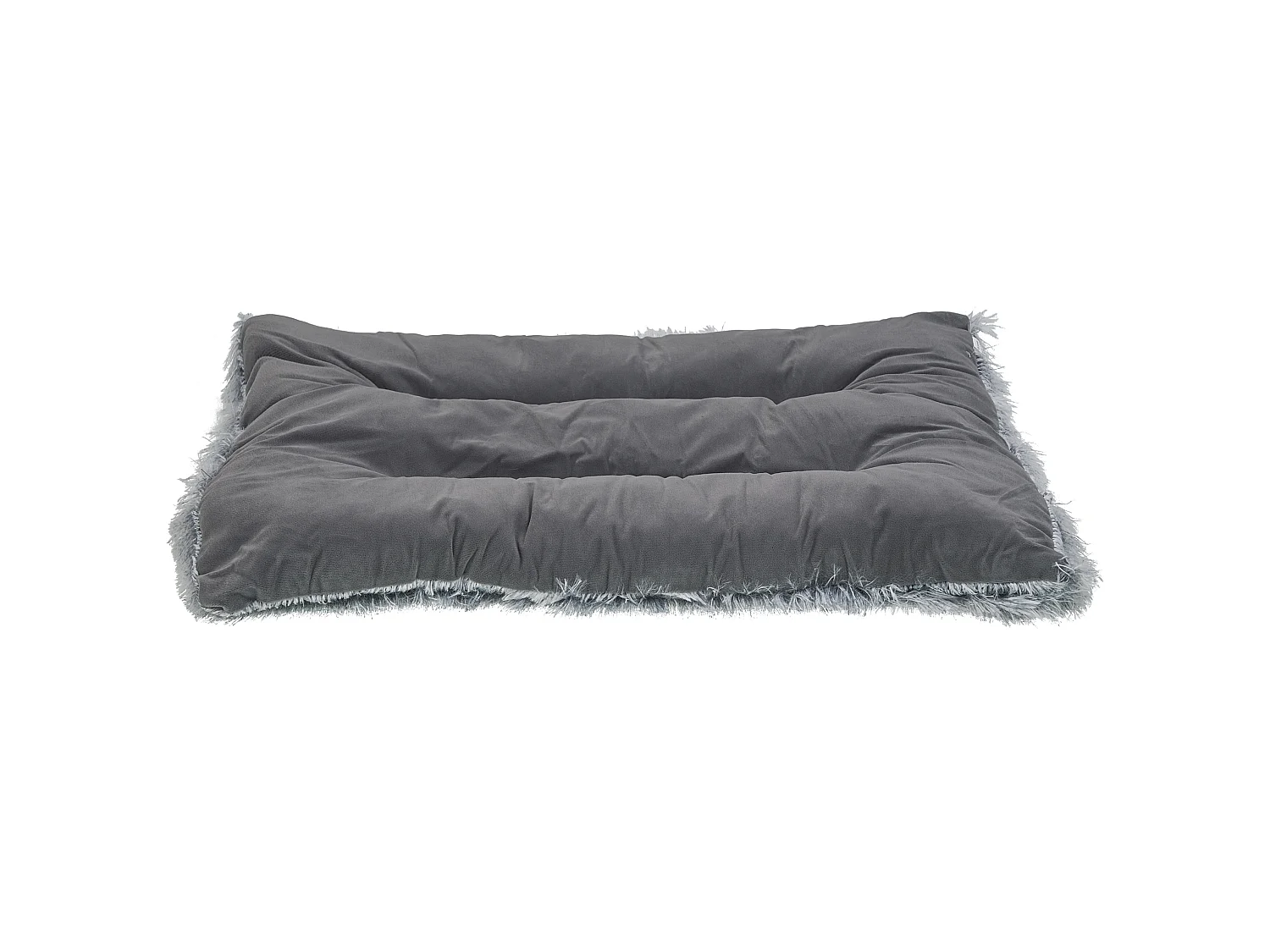Lit pour animal ERGANI Velours Gris
