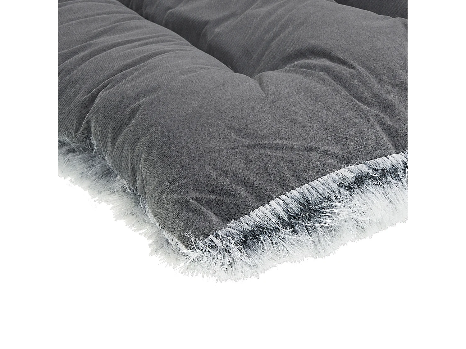 Cuccia per animali ERGANI Velluto Grigio