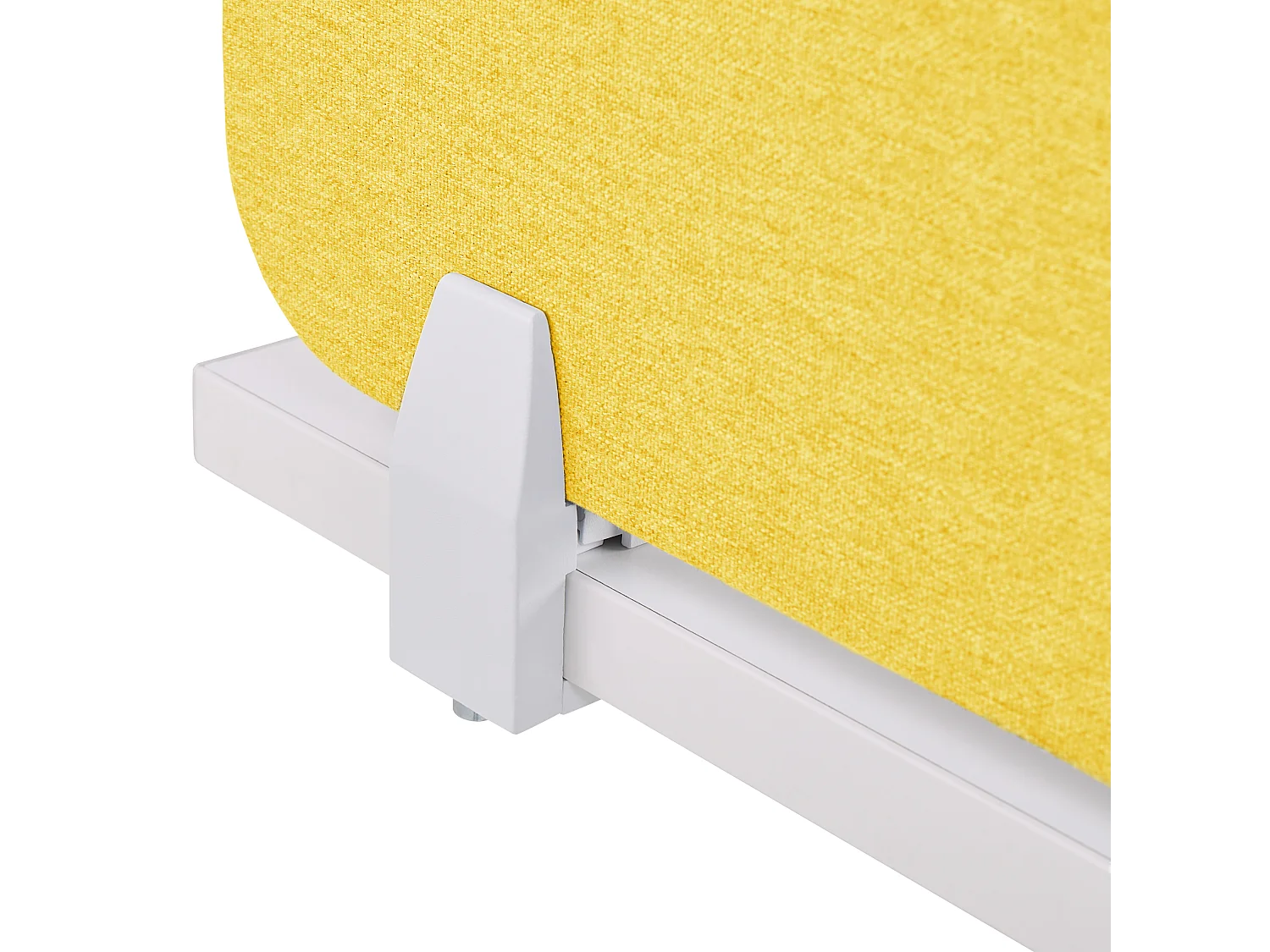 Painel divisor de secretária amarelo 80 x 40 cm WALLY