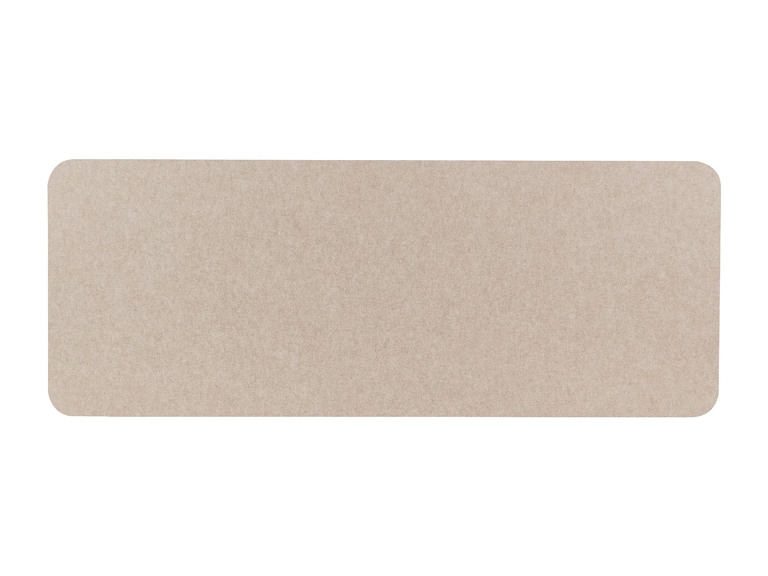 Przegroda na biurko 130 x 50 cm beżowa SPLIT