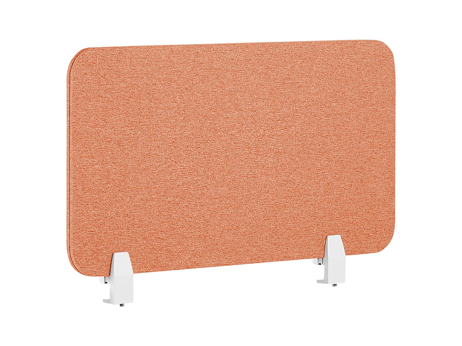 Pannello divisorio per scrivania rosso chiaro 80 x 40 cm WALLY