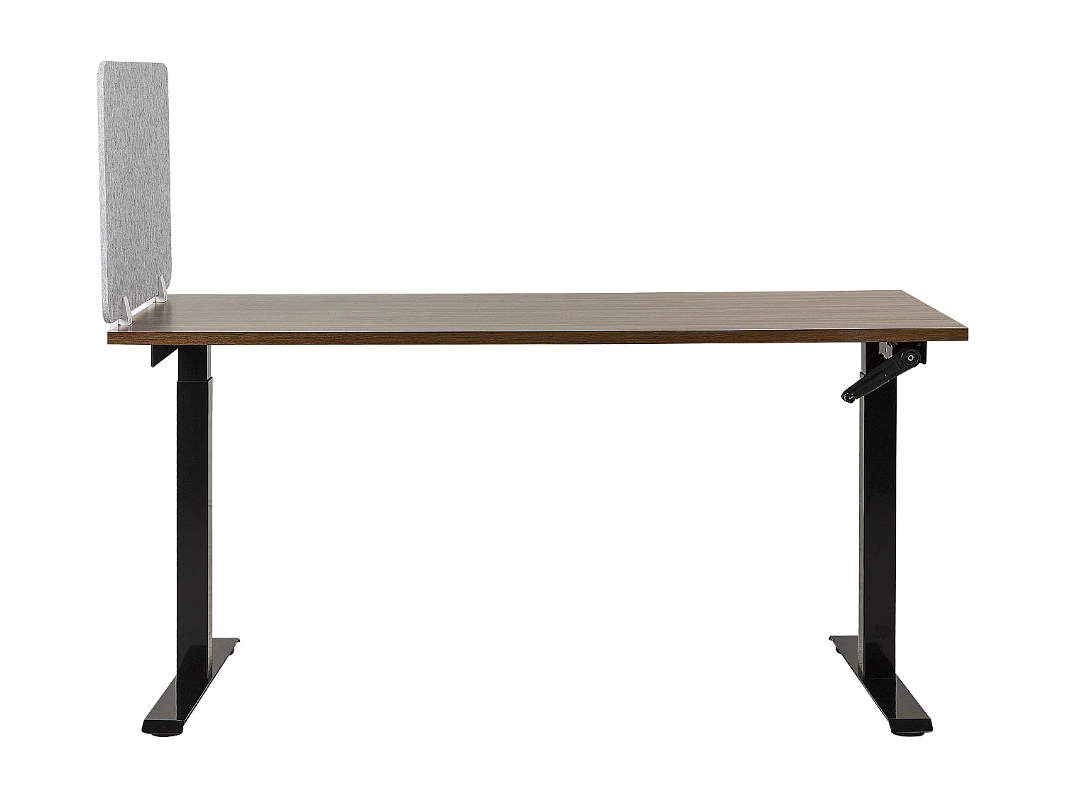 Séparateur de bureau 80 x 50 cm gris SPLIT