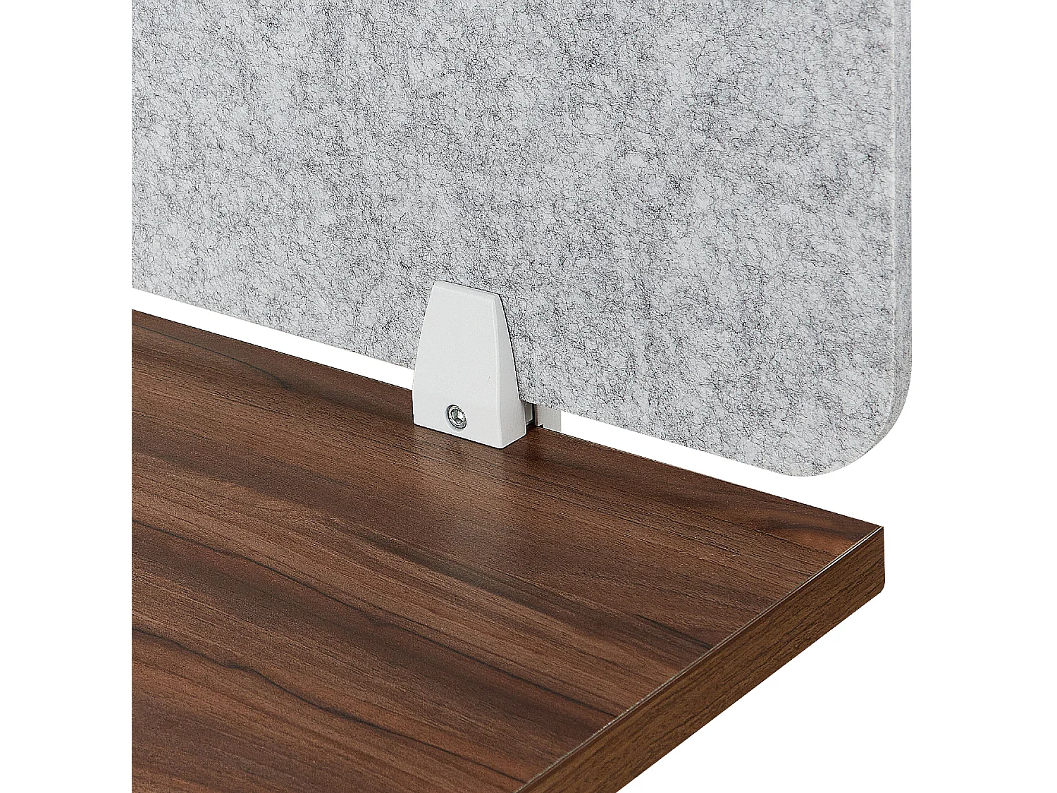 Séparateur de bureau 80 x 50 cm gris SPLIT