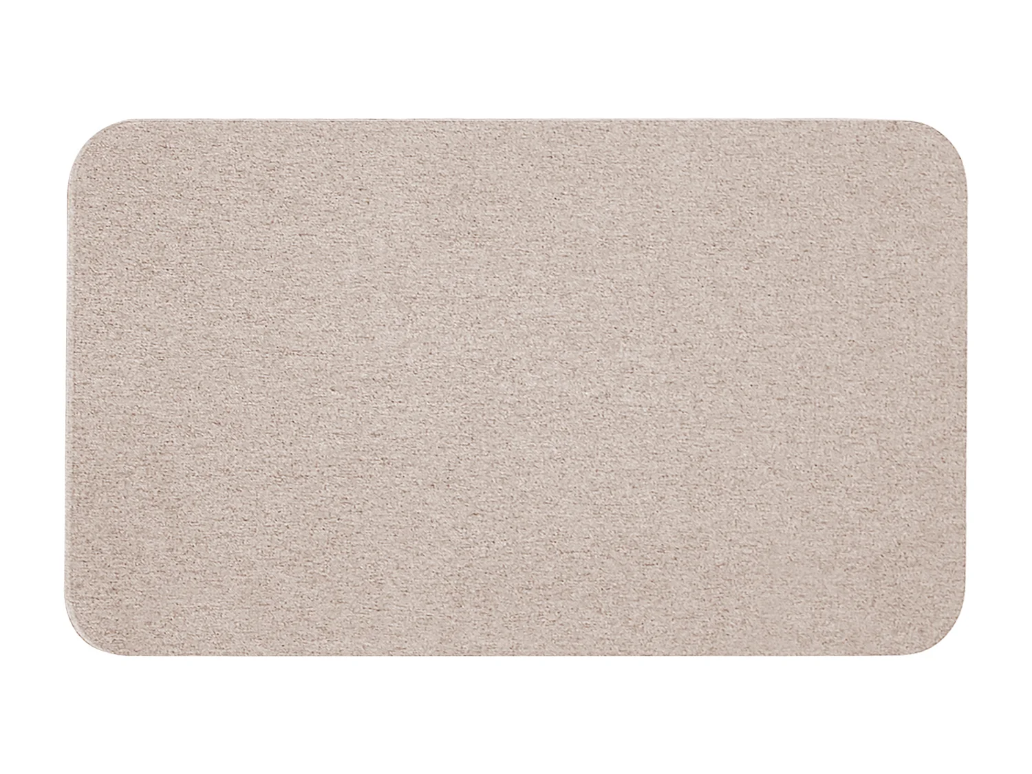 Bureauscherm beige 80 x 40 cm WALLY