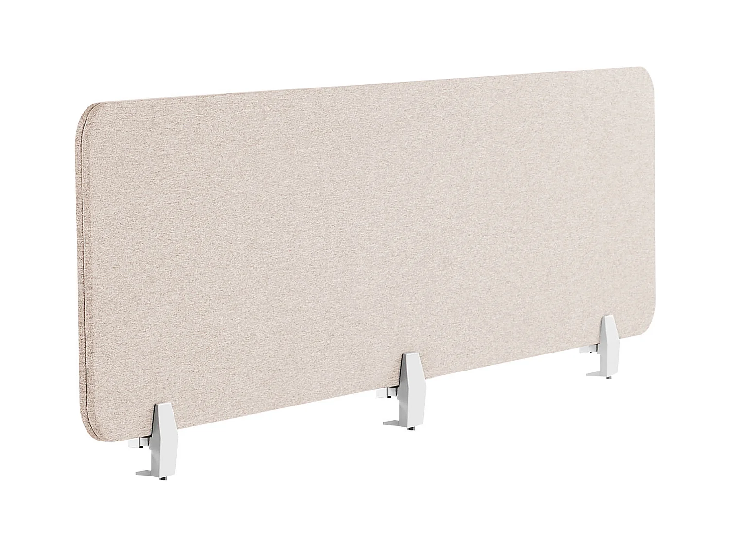 Pannello divisorio per scrivania beige 180 x 40 cm WALLY