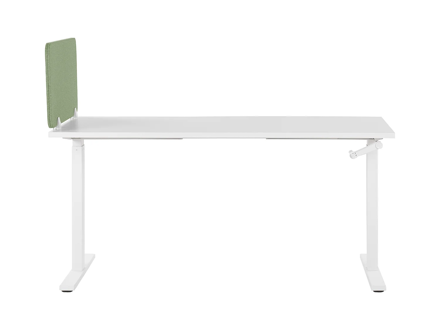 Schreibtisch Trennwand Akustik Polster grün 72 x 40 cm Schallschutz Wally