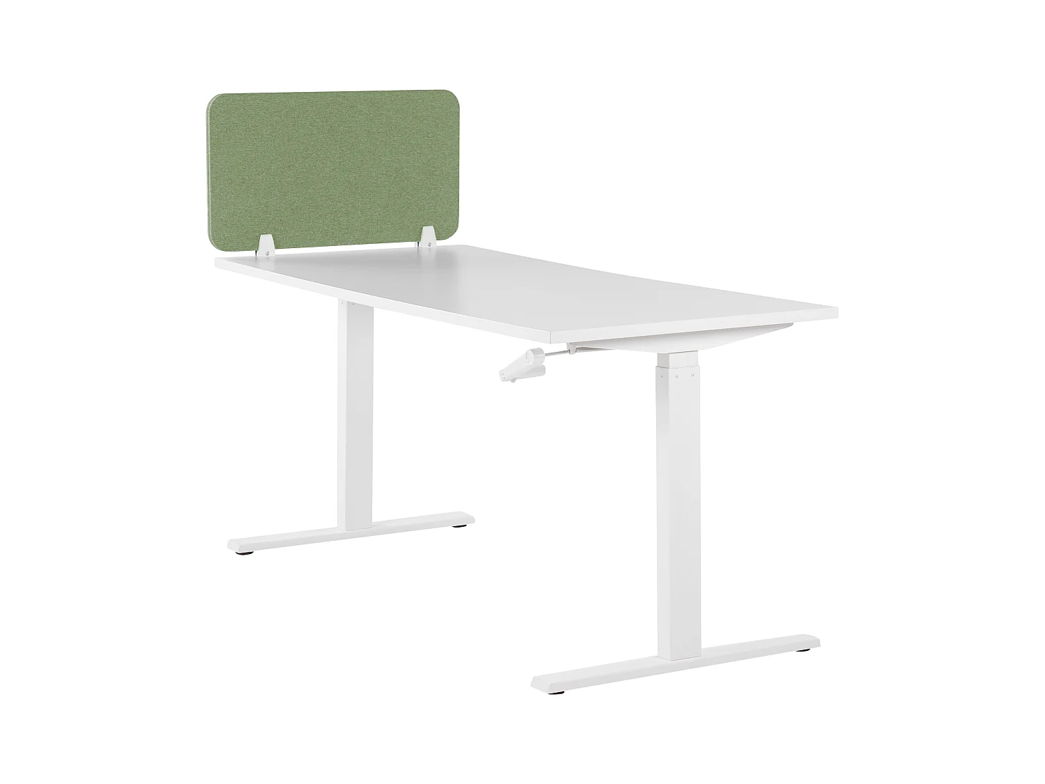 Schreibtisch Trennwand Akustik Polster grün 72 x 40 cm Schallschutz Wally