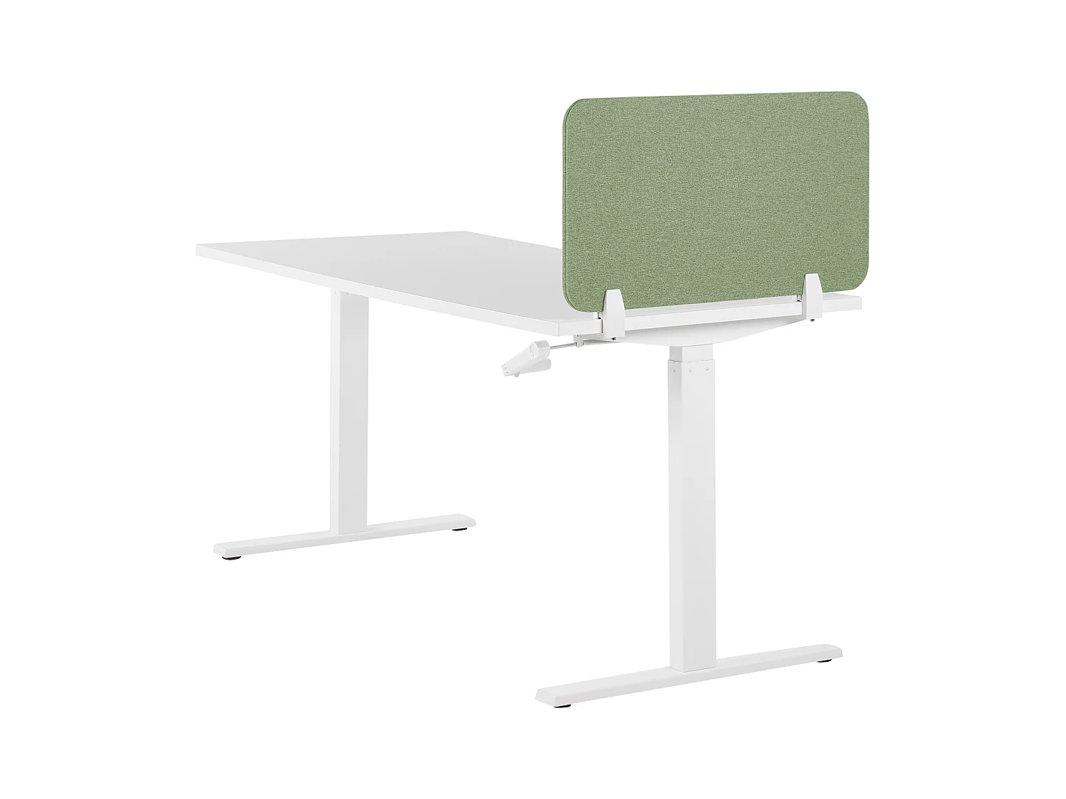 Schreibtisch Trennwand Akustik Polster grün 72 x 40 cm Schallschutz Wally