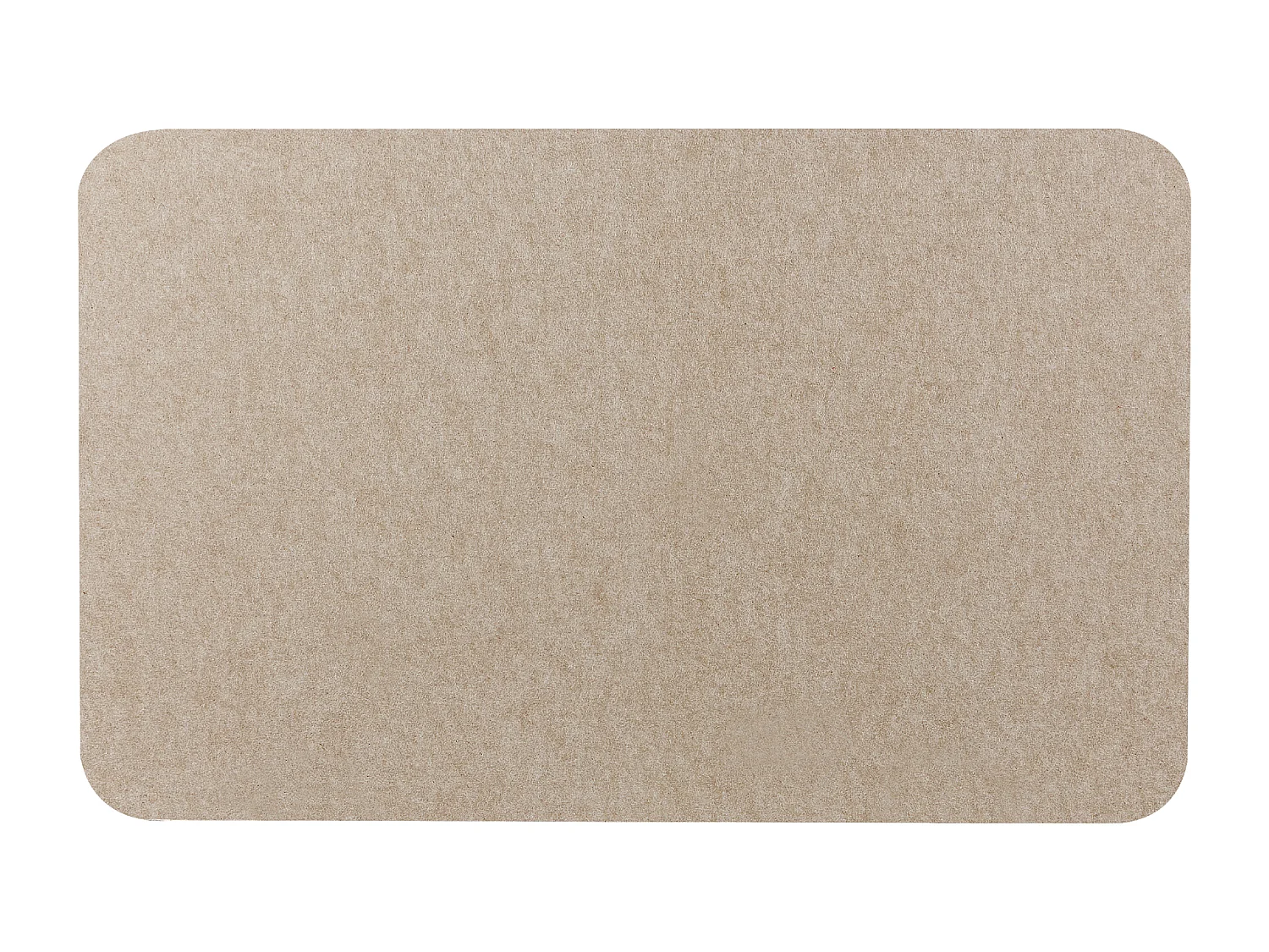 Bureauscherm beige 80 x 50 cm SPLIT