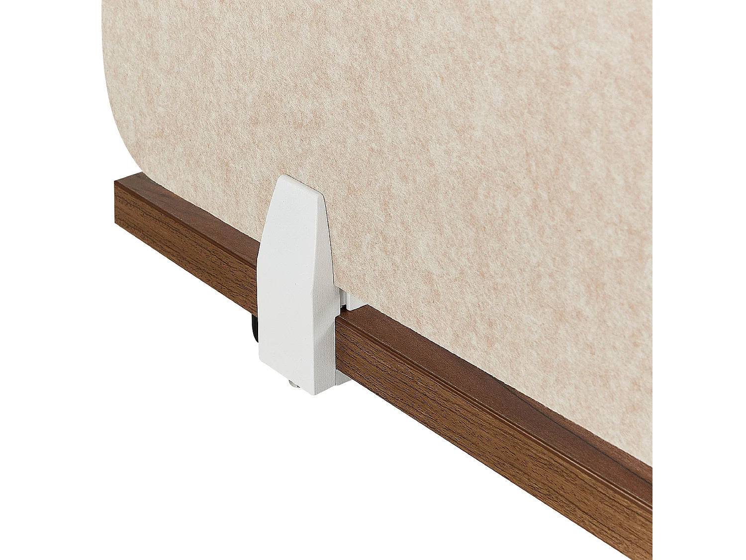 Painel divisor de secretária creme 80 x 50 cm SPLIT